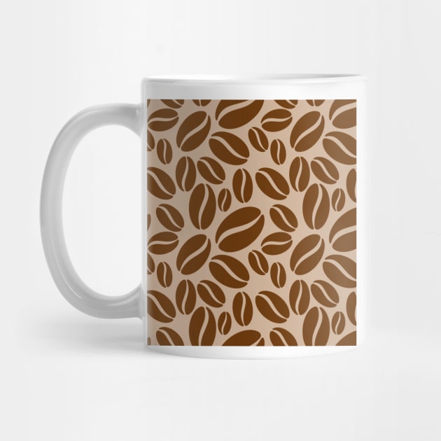 coffee seamless pattern by Oonamin